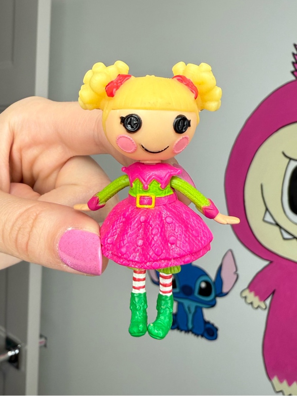 Lalaloopsy Mini Doll Holly Sleighbells Christmas edition